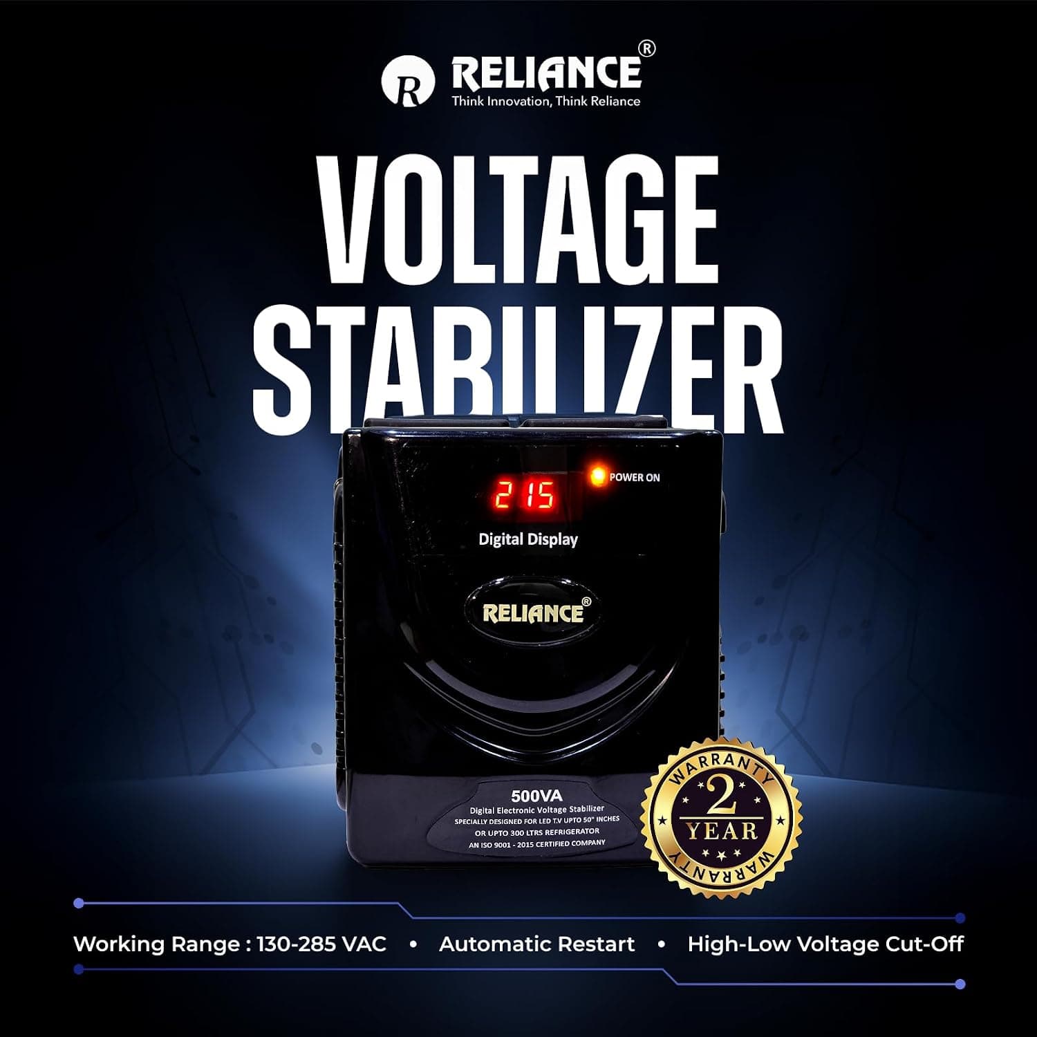 Reliance Digital Voltage Stabilizer (Up to 50" TV / 300L Fridge) — image 7