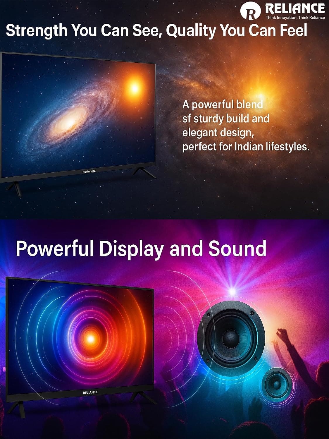Reliance 43" Full HD Smart Cloud LED TV — image 4