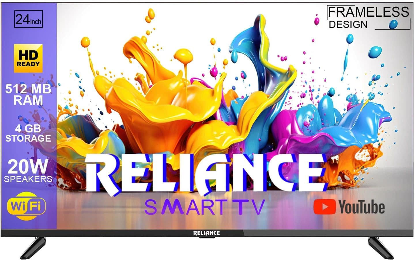 Reliance 24 Inch Led TV RO24MP3972HD