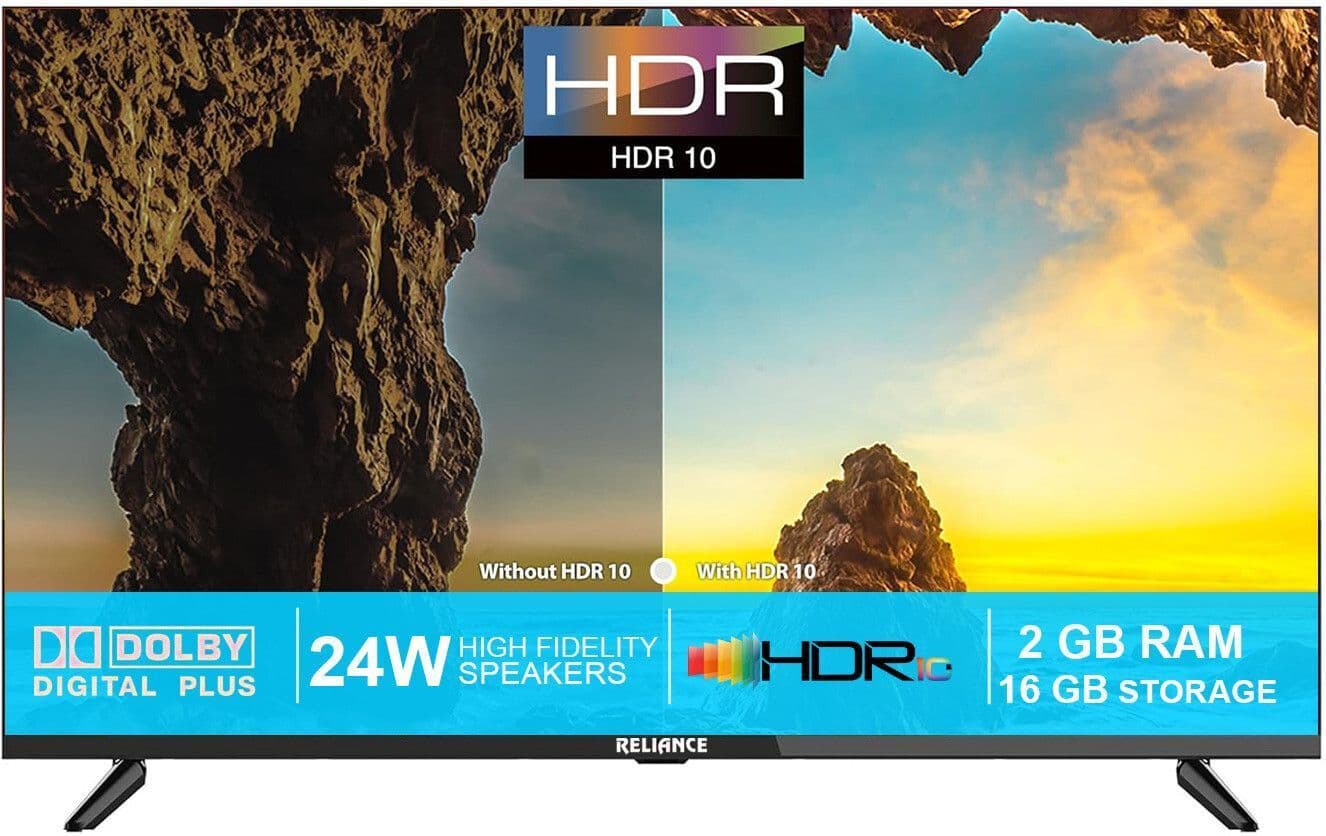 RELIANCE LED TV 43 INCH GTV 4K UHD RW43GD8676UHD — image 3