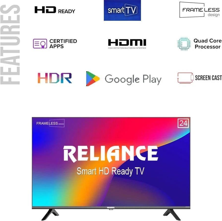 Reliance 24 Inch Led TV RO24MP3972HD — image 2